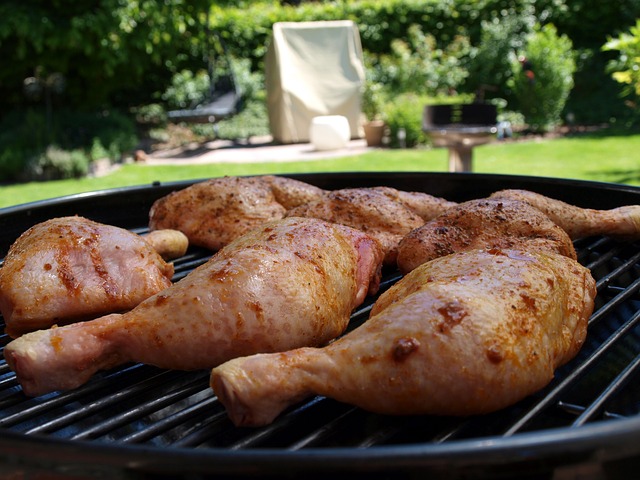 kuřecí stehýnka barbecue