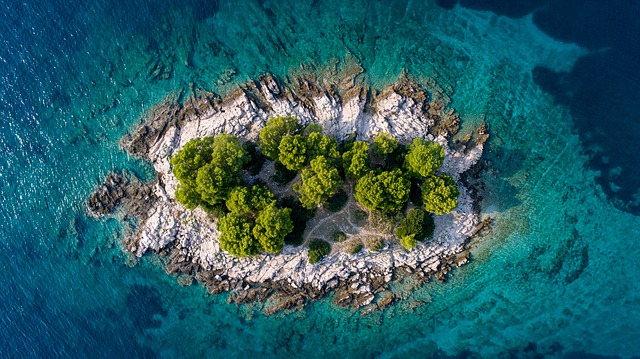 ostrůvek Chorvatska
